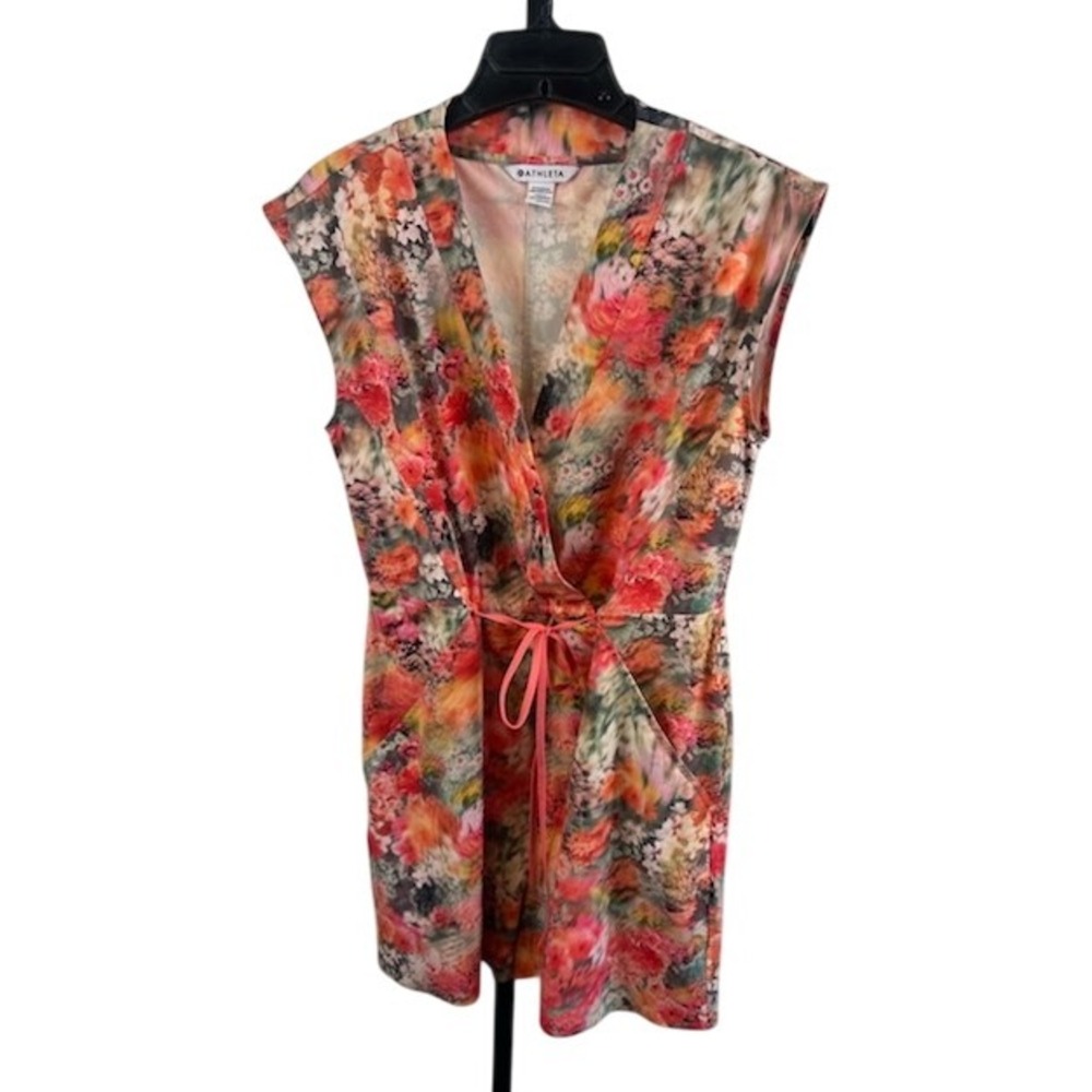 Athleta Marlow Romper‎ Women's Size XS Floral Sleeveless